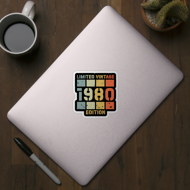 Vintage 1980 by CardRingDesign